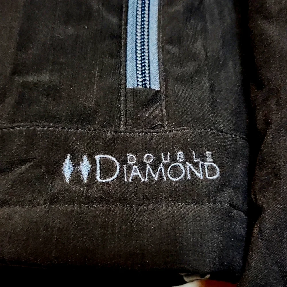 Black Diamond Double Diamond Men's Soft Shell Black Zip-Up Jacket Size Medium - Picture 4 of 14
